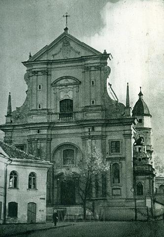 KKE 3077-51.jpg - Kościół dominikanów, Wilno.